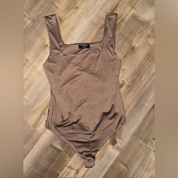 The Workshop Square Neck Bodysuit - Picture 1 of 5